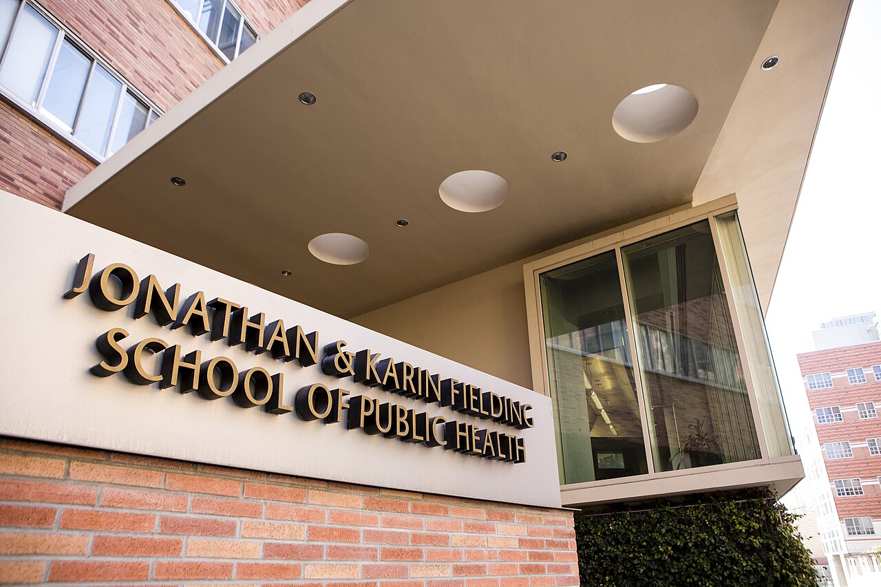 UCLA Fielding School of Public Health - Main Entrance, University of California-Los Angeles